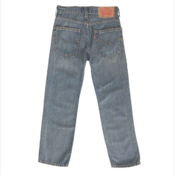 Levi's Other - Youth Boys Levi's 550 Relaxed Fit Jeans Pants - Clean Crosshatch 23 x 25 10 SLIM